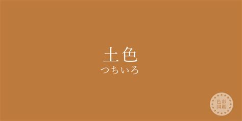 土系顏色|土色（つちいろ）の色見本・カラーコード 